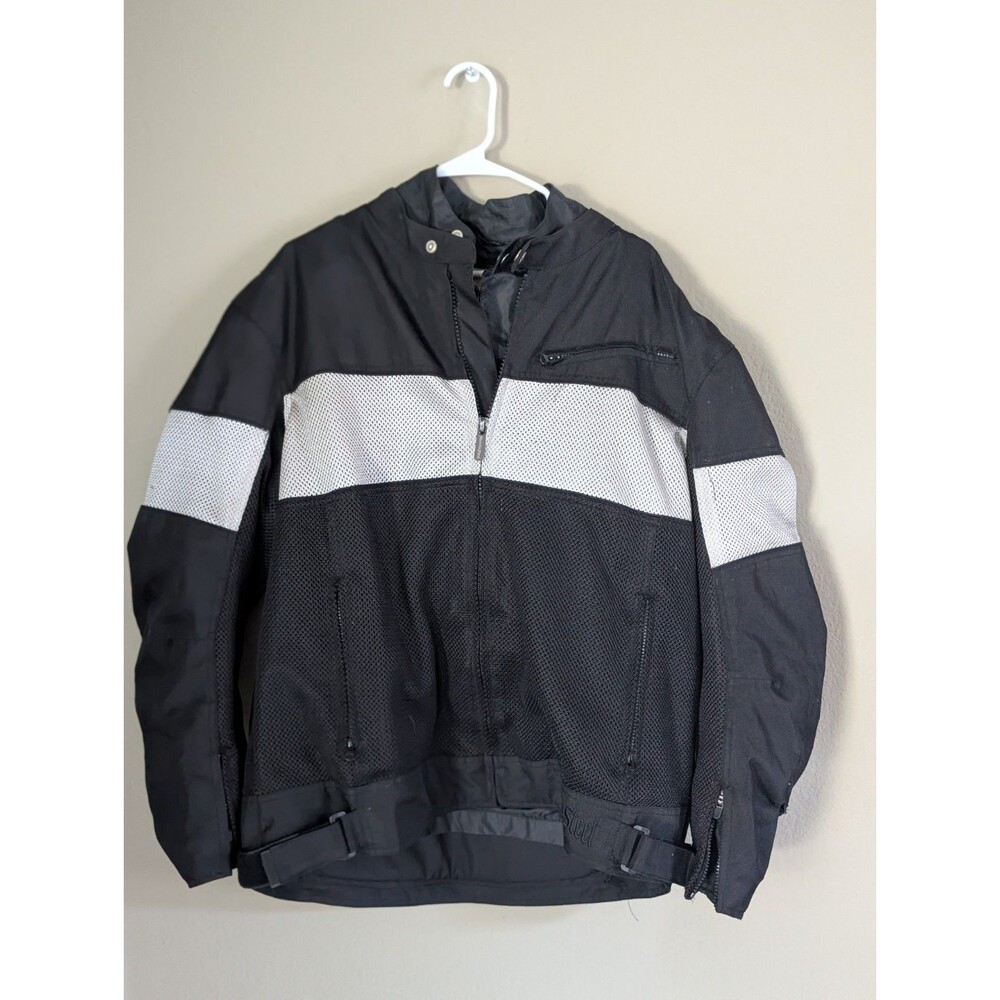 Street & Steel Men's L Motorcycle Padded Jacket Riding Coat Unisex Women's 2XL